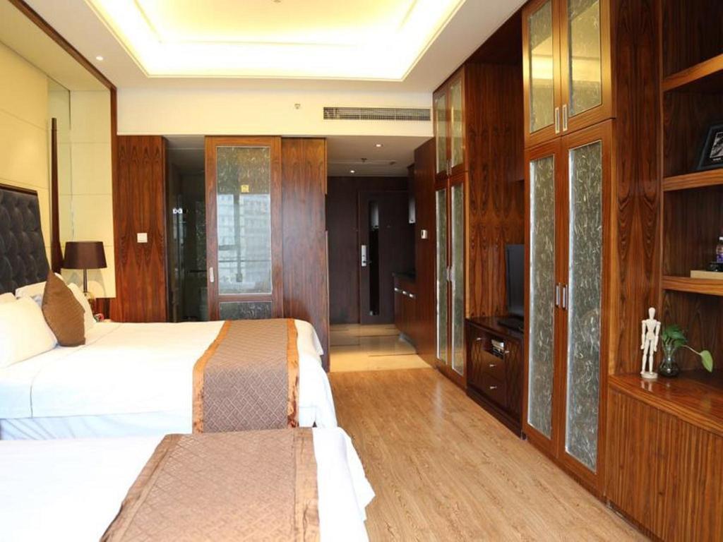 Yousu Hotel & Apartment Tianyi Square Yinyi Global Center Apartment Ningbo Bagian luar foto