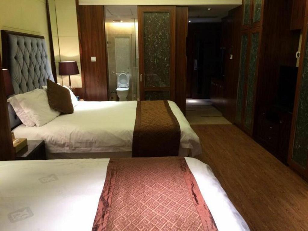 Yousu Hotel & Apartment Tianyi Square Yinyi Global Center Apartment Ningbo Bagian luar foto