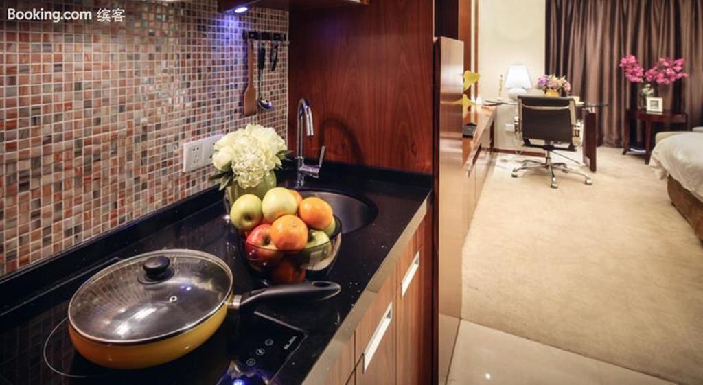 Yousu Hotel & Apartment Tianyi Square Yinyi Global Center Apartment Ningbo Bagian luar foto